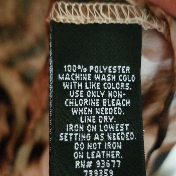 Nicole Miller cheetah print leather top - Picture 7 of 7